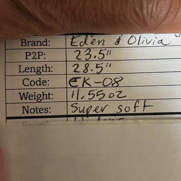 Eden & Olivia 1X Plaid Button Front Tunic Top Burgundy Navy Soft Stretch Country - Picture 11 of 11